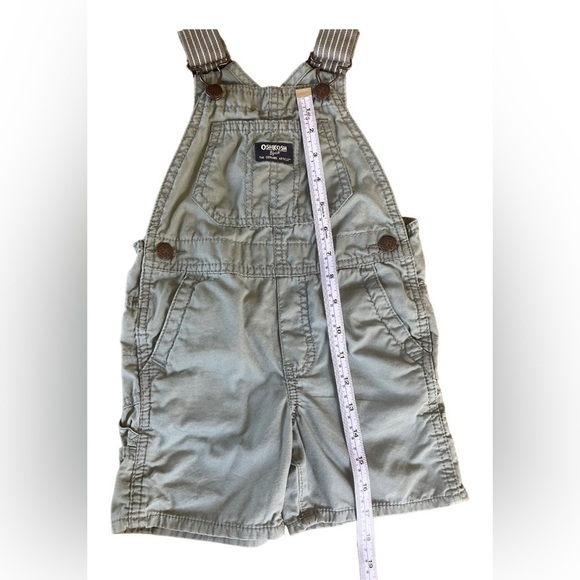 GREEN Oshkosh Overalls 2T - Picture 8 of 10